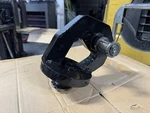 (used) Toyota Forklift Caster Weldment (00590-39878-71). Fixed Price $295.00.