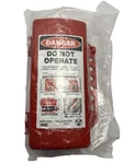Zing Tagout, Universal Forklift-valve-plug Lockout, 7294 Danger Red. Fixed Price $24.99.