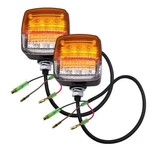 2PCS Front Lamp Led Work Warning Lights Forklift Backhoe Tractor. Fixed Price $43.19.