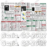 Fits Genie GS2632 Decal Kit Scissor Lift Replacement Stickers - 3M Vinyl!. Fixed Price $174.95.