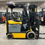 2021 Yale ERC050VG 5000LB Used Electric Forklift Quad Mast Sideshift 2660 Hours. Fixed Price $17950.00.