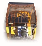 Solarcap Premium Forklift Sun Rain Canopy Tinted Vinyl Cover 52.5IN. X 46IN.W. Fixed Price $131.99.