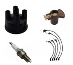 Caterpillar Tune Up Kit- Spark Plugs Ignition Wires Rotor & Cap. Fixed Price $131.72.