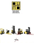 Hyster-forklift-service Manual-parts Manual-all Models. Fixed Price $45.00.