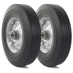 Ar-pro (2-PACK) 10" X 2.5" Solid Rubber Replacement Tires Flat-free. Fixed Price $76.67.