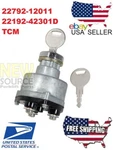 Tcm Forklifts Ignition Switch + Keys 22192-42301D TO031. Fixed Price $17.50.