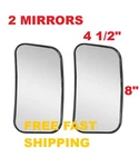 2 Universal Rearview Side Forklift Mirrors Golf Cart Pair Two ER006C. Fixed Price $18.00.