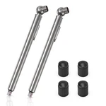 Heavy-duty Pencil Tire Pressure Gauge 2-PACK 10 75 Psi Stainless Steel. Fixed Price $10.46.