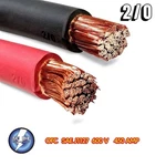 Welding Cable Red Black 2/0 Gauge Copper Wire Sae J1127 Car Battery Solar. Fixed Price $445.95.