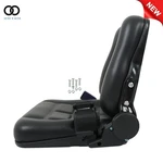 Universal Fold Down Forklift Seat With Adjustable Angle Excavator Safety Belt. Fixed Price $68.95.