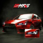 For Mitsubishi Lancer Evo X 2008-17 Led Headlights Start Up Animation By Hrs. Fixed Price $399.99.