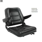Pvc Tractor Seat Foldable W/ Armrests & Safety Switch Universal Forklift. Fixed Price $64.24.