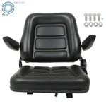 Universal Forklift Seat Pvc Tractor Foldable W/armrests & Safety Switch New. Fixed Price $78.02.