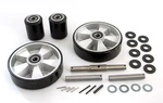 Complete Wheel Kit Fits Multiton Tm Hand Control Pallet Jack. Fixed Price $118.98.