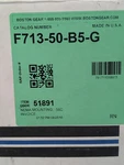 Boston Gear F713-50-B5-G 700 Series Speed Reducer, C-face, 56C, 50:1. Fixed Price $499.99.