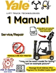 Yale C815 NR035AE Forklift Service Repair Manual Pdf On Usb Not Printed. Fixed Price $35.00.