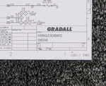 Gradall Telehandler 534D-9-45 Hydraulic Schematic Manual Diagram. Fixed Price $99.16.
