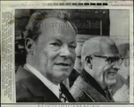 1970 Press Photo East And West German Chancellors Railway Station In Erfurt. Fixed Price $24.99.