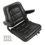 Universal Forklift Seat Foldable W/ Armrests Micro Switch Tractor Excavator. Fixed Price $75.23.