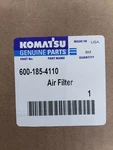 Komatsu Air Filter 600-185-4110 Genuine Parts Made Usa. Fixed Price $32.00.