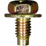 Au-ve-co 25207 License Plate Screw M6-1.0 X 12MM. Zinc & Yellow 50EA. Fixed Price $16.72.