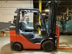 2021 Toyota 6000 Lb Forklift With Ss And Triple Mast. Fixed Price $18999.00.