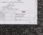 Yale Forklift NR040DANS24TE091 Hydraulic Schematic Manual Diagram. Fixed Price $99.16.