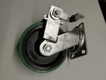 Albion AT720002 Heavy Duty Swivel Caster W/ Brake Green Poly Wheel AY810001. Fixed Price $99.99.