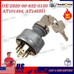 AT195301 Ignition Switch For John Deere Crawler 450H Dozer 450J 550J Usa. Fixed Price $39.99.