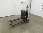 Crown WP3035-45 Electric Walkie Pallet Jack 4500 Lb 45" Forks 9" Lift 24V 1765H. Fixed Price $3199.99.