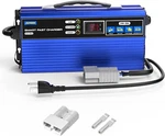 Autool 24V 30A Forklift Battery Charger, Fully-automatic Electric Pallet Jack. Fixed Price $200.00.