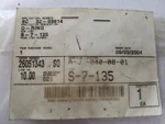 New Schreck Industries 32-03614 Rubber O-ring S-7-135, Forklift Part. Fixed Price $10.99.
