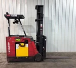 *must Sell* 4,400 Lb Raymond #420-C50TT Stand Up Electric Forklift. Fixed Price $3250.00.