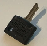 Key For Crown Ignition Part # 107151-001. Fixed Price $7.50.