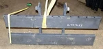 2381285 Carriage Clark 37" Wide 16" Tall Fork Bar 1" Thick Class Ii. Fixed Price $1908.00.