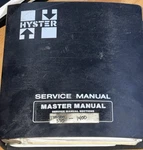 Hyster Forklift Master 40 Service Manuals 1300 Srm All Models Transmission. Fixed Price $63.20.