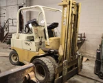 Yale 10,500LB. Propane Forklift Truck, W/ 2-STAGE Mast, 56" Forks. Fixed Price $9900.00.