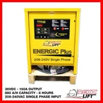 New Volt 140 Amp 240V Single Phase Forklift Charger 208V 220V 1P 770 A/h. Fixed Price $1885.00.
