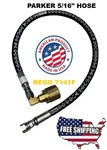 Feet 48" Forklift Propane Lpg Gas Hose Parker Rego 7141-F Coupler RR014-48. Fixed Price $79.90.