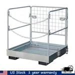 36"X36" Forklift Safety Cage Heavy Duty Work Platform Man Basket 1150LB. Fixed Price $489.99.