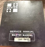 Hyster Forklift Master Service Manuals 1300 Srm All Models Transmission. Fixed Price $63.20.