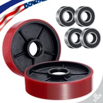 Set Of Eoslift Pallet Jack/truck Load Steel Wheels 7"X 2" With Bearings. Fixed Price $39.99.
