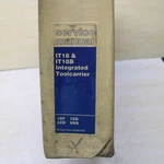 Caterpillar IT18B Wheel Loader Repair Shop Service Maintenance Manual. Fixed Price $65.00.