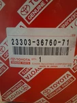 (23303-36760-71) Oem Toyota Fuel Filter New In Box. Fixed Price $47.28.