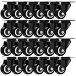 Caster Wheels Rubber Base With Top Plate & Bearing Heavy Duty Total Lock Brake. Fixed Price $37.99.