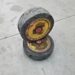 Monarch MONO-CUSHION15X5X10-1/2 Solid Forklift Tire W/wheel, Pair Of Two. Used. Fixed Price $121.83.