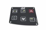 Oem Jlg Part # 4360403 - Touchpad Membrane Switch For Control Panel. Fixed Price $95.00.
