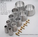 Tig Welding Back Purge Plugs Set Of 6 Pairs Total (1.0" 4.0"). Fixed Price $450.00.
