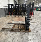 Loron Class 3 Steel Clamp 4500 Lb 65" Forklift Attachment. Fixed Price $4500.00.