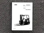 Crown Forklift RC5530C-30 Repair Service Shop Manual. Fixed Price $106.23.